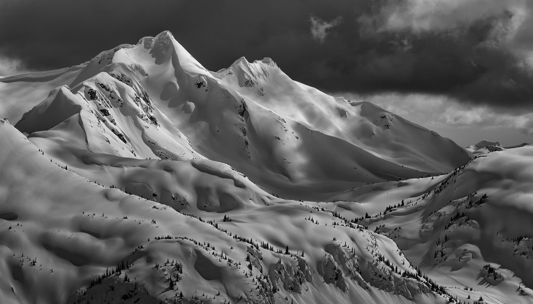 Pemberton British Columbia Jussi Grznar 0113685 black and white contemporary fine art photograph 
