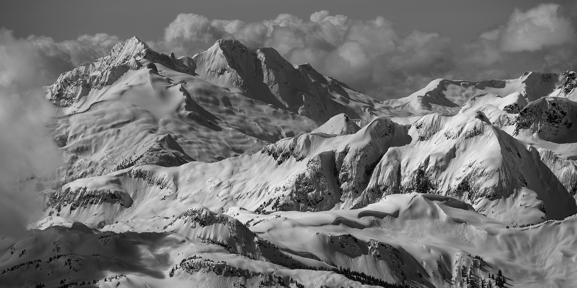 Tantalus Range Squamish British Columbia  Jussi Grznar 0110410 panoramatic image